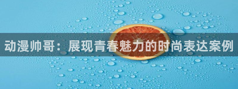 囧次元下载官网：动漫帅哥：展现青春魅力的时尚表达案例